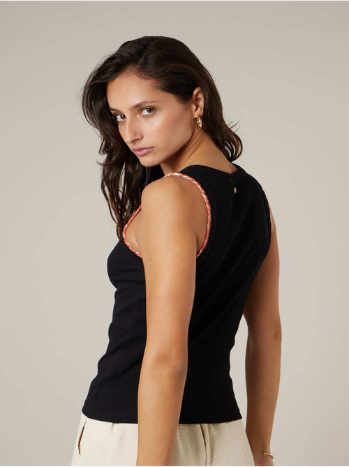 Top femme en coton 'Deeluxe' - Kiabi