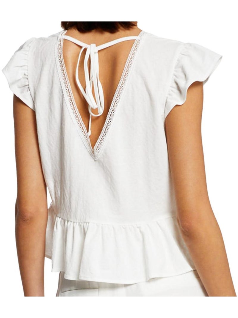 Top  Femme Morgan Dera Blanc - Kiabi