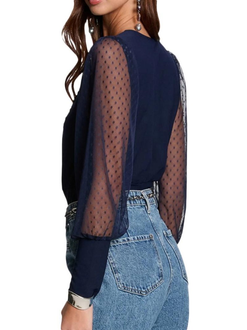 Top  Femme Morgan TAGADO Bleu marine - Kiabi