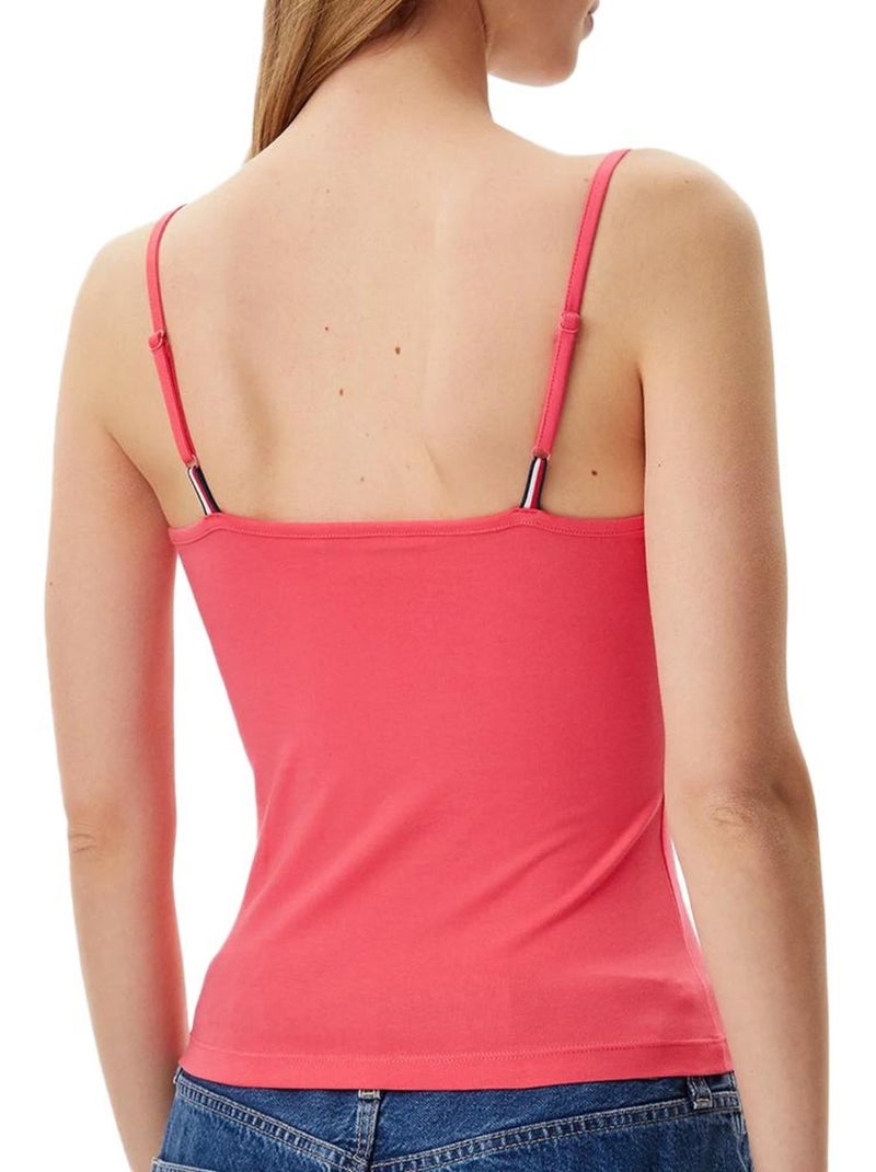 Top Femme Tommy Jeans Rose - Kiabi