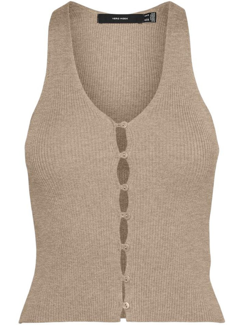 Top femme vero moda Beige - Kiabi