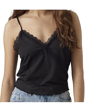 Top Femme Vero Moda Singlet Crop Top