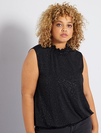 Top fluide à paillettes