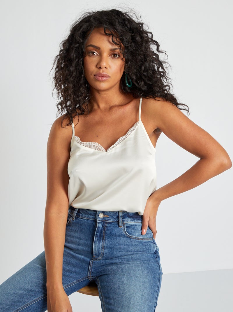 Top fluide blanc - Kiabi