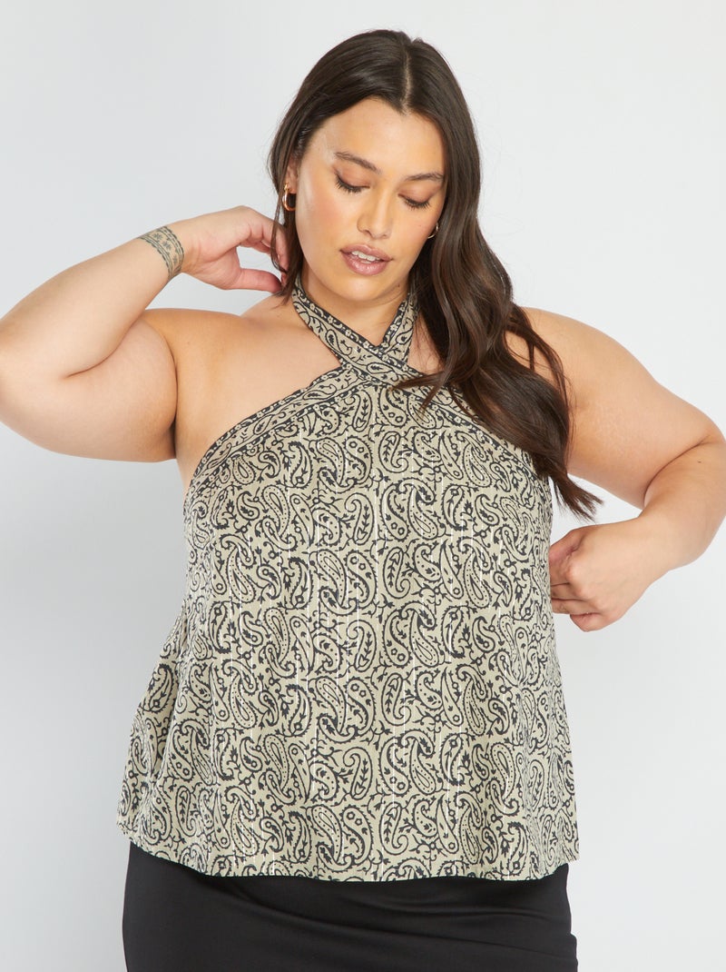 Top fluide Bleu - Kiabi