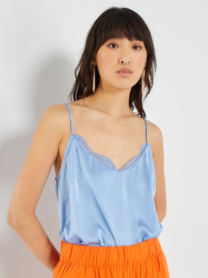 Top fluide Bleu - Kiabi
