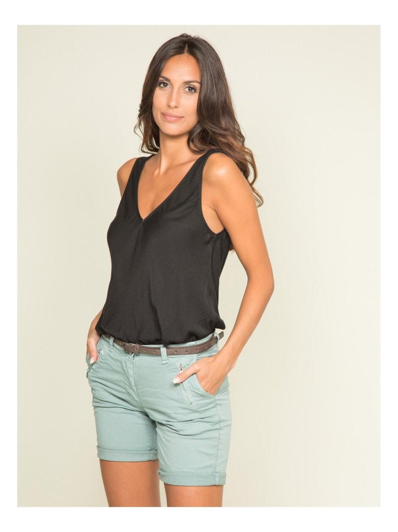 Top fluide FRESH Noir - Kiabi