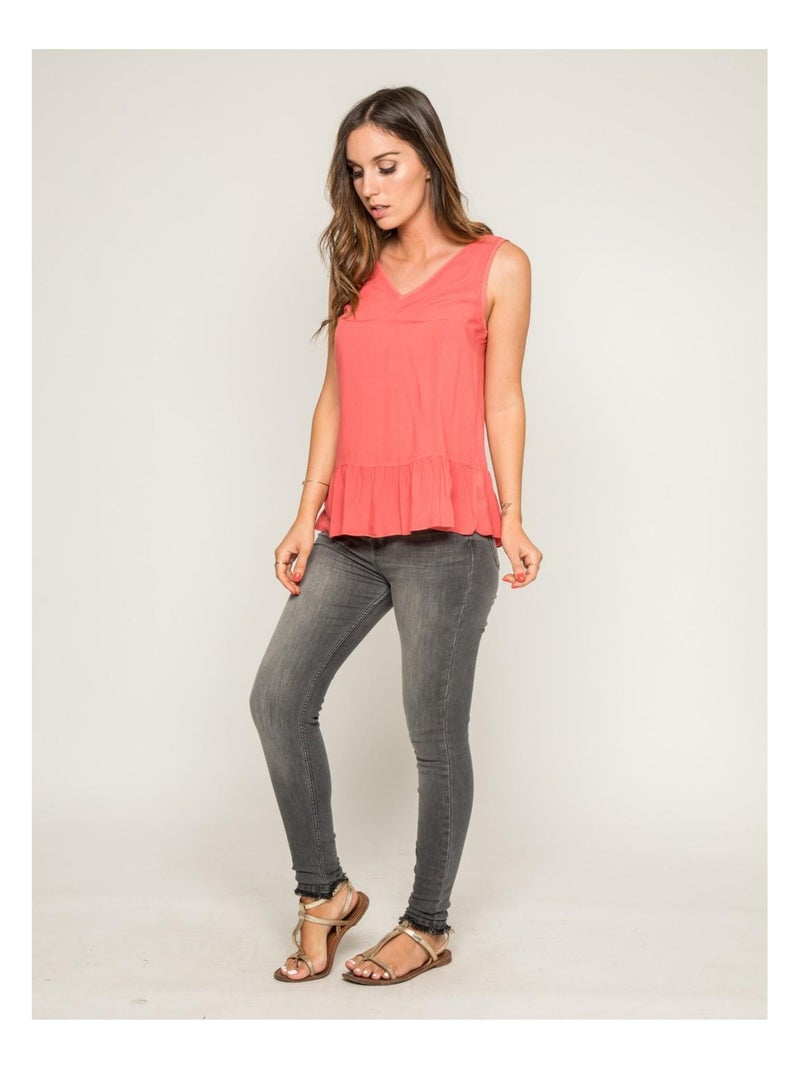 Top fluide FUXIA Rose - Kiabi