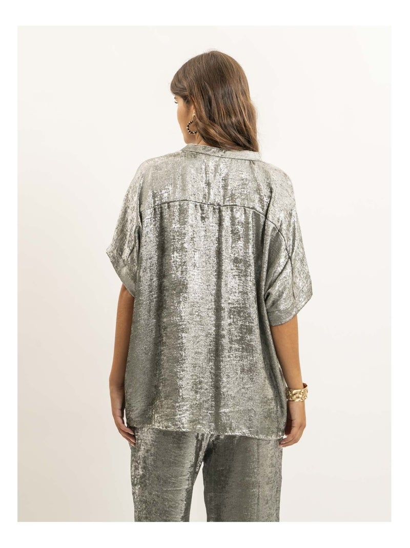 Top fluide oversize FORTESS Kaki - Kiabi