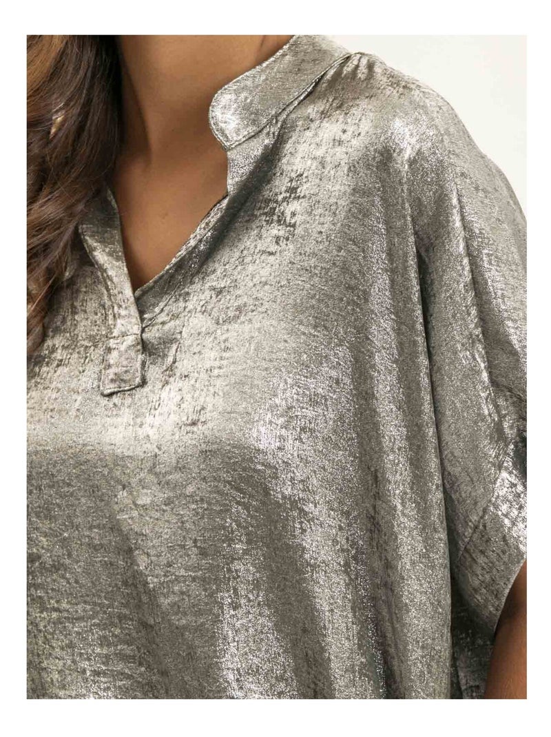 Top fluide oversize FORTESS Kaki - Kiabi