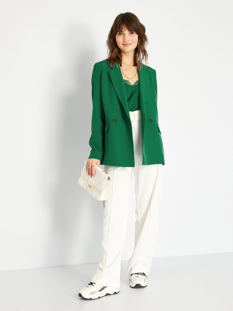 Top fluide Vert - Kiabi