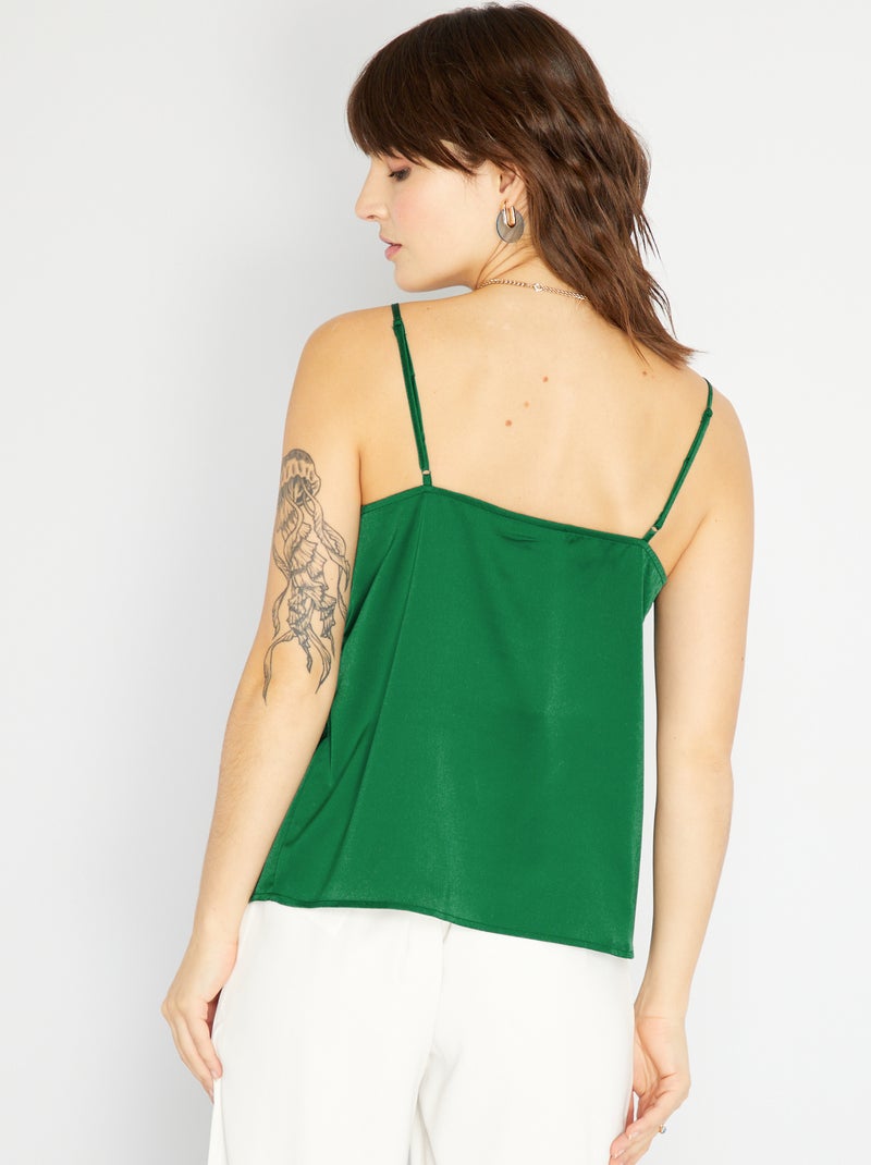 Top fluide Vert - Kiabi