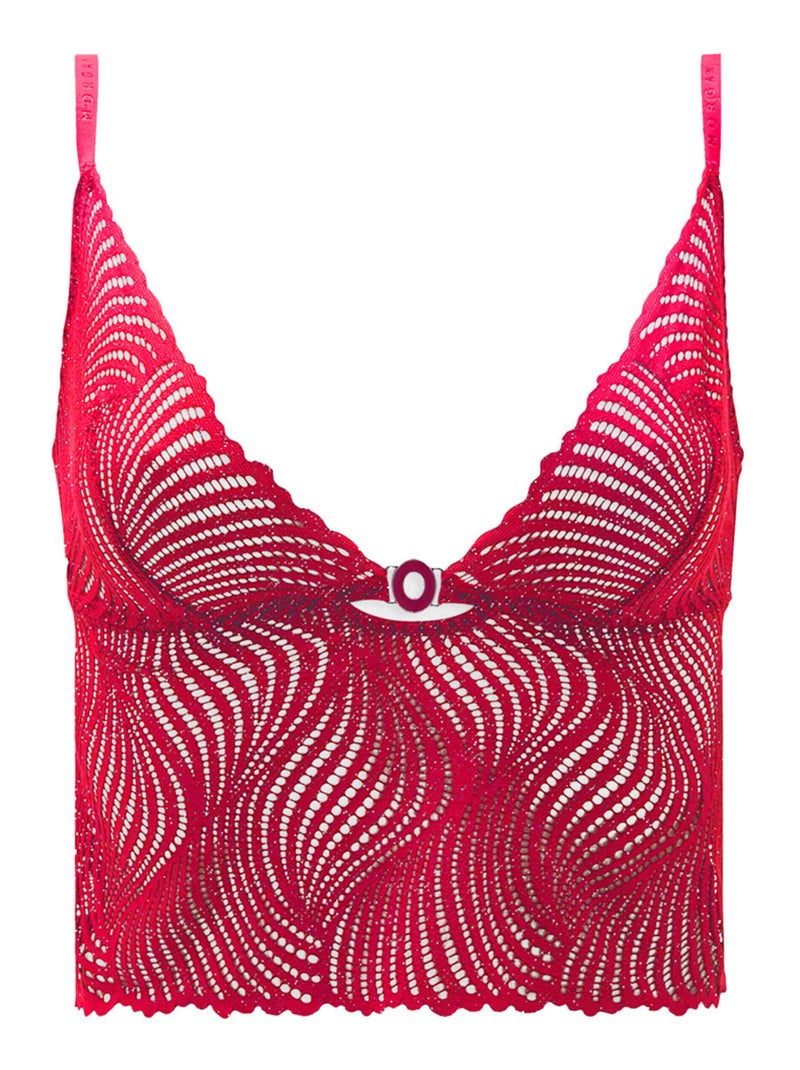 Top GLORY - Morgan Lingerie Violet - Kiabi