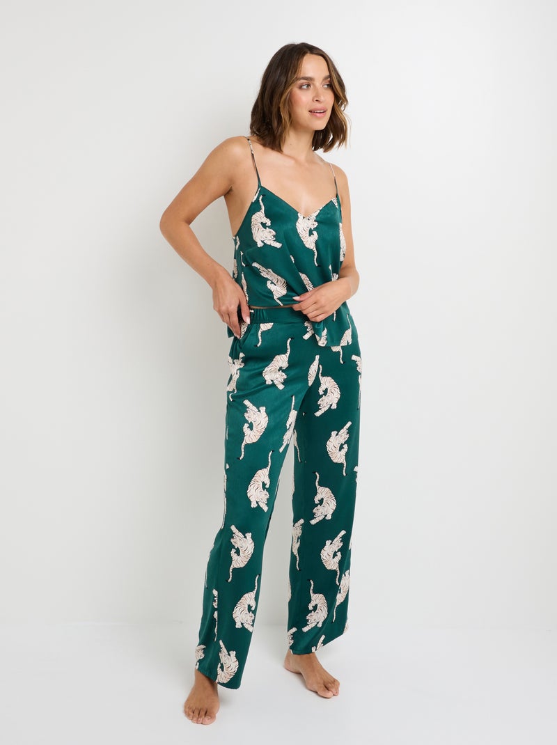 Top Grammy - RougeGorge Lingerie Vert forêt - Kiabi
