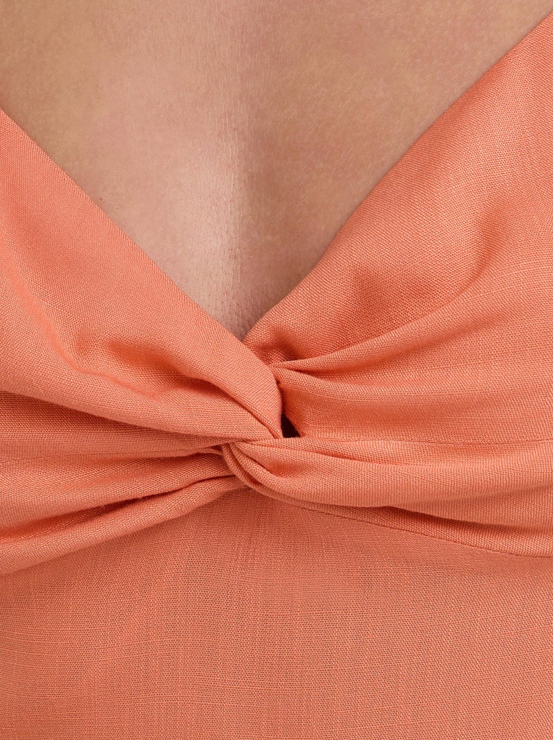 Top Guimauve - RougeGorge Lingerie Orange corail - Kiabi