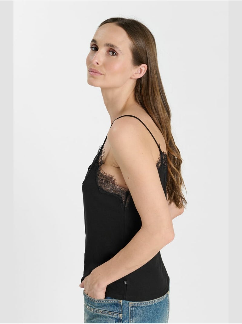 Top harrow 'le temps des cerises' Noir - Kiabi