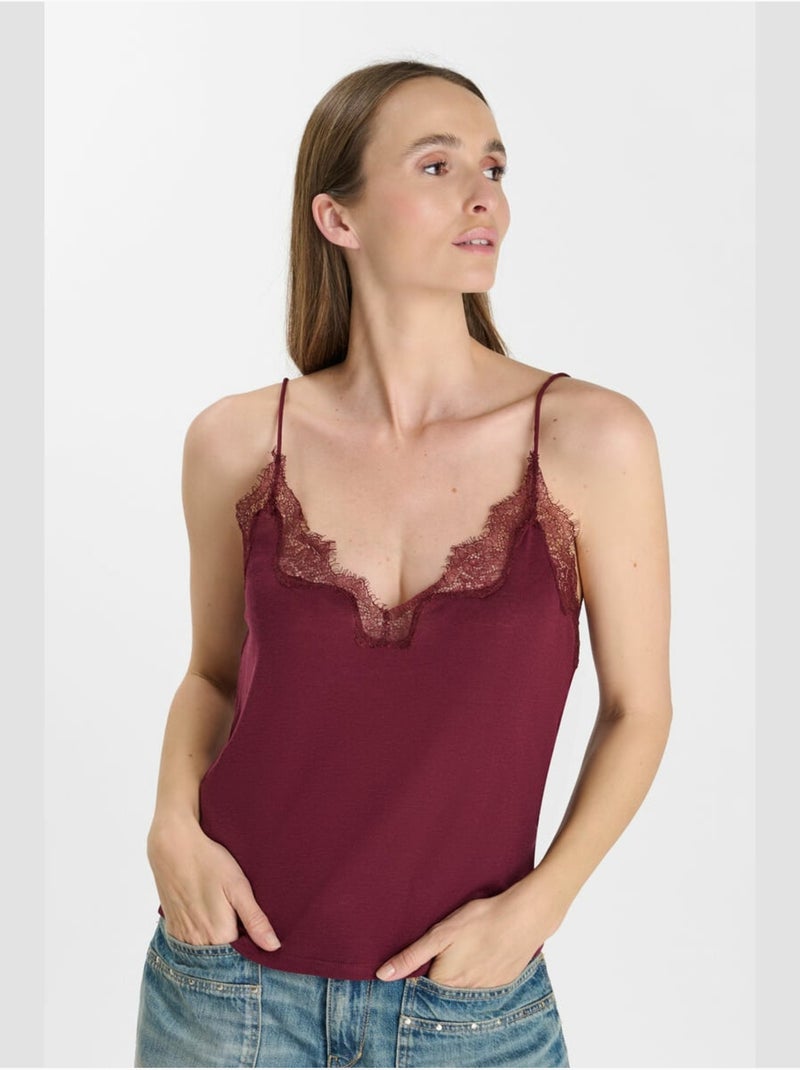 Top harrow 'le temps des cerises' Rouge - Kiabi