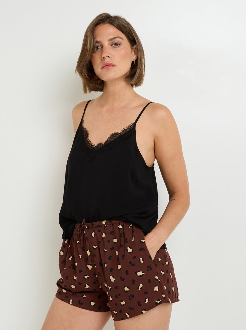 Top Haya - RougeGorge Lingerie Noir - Kiabi
