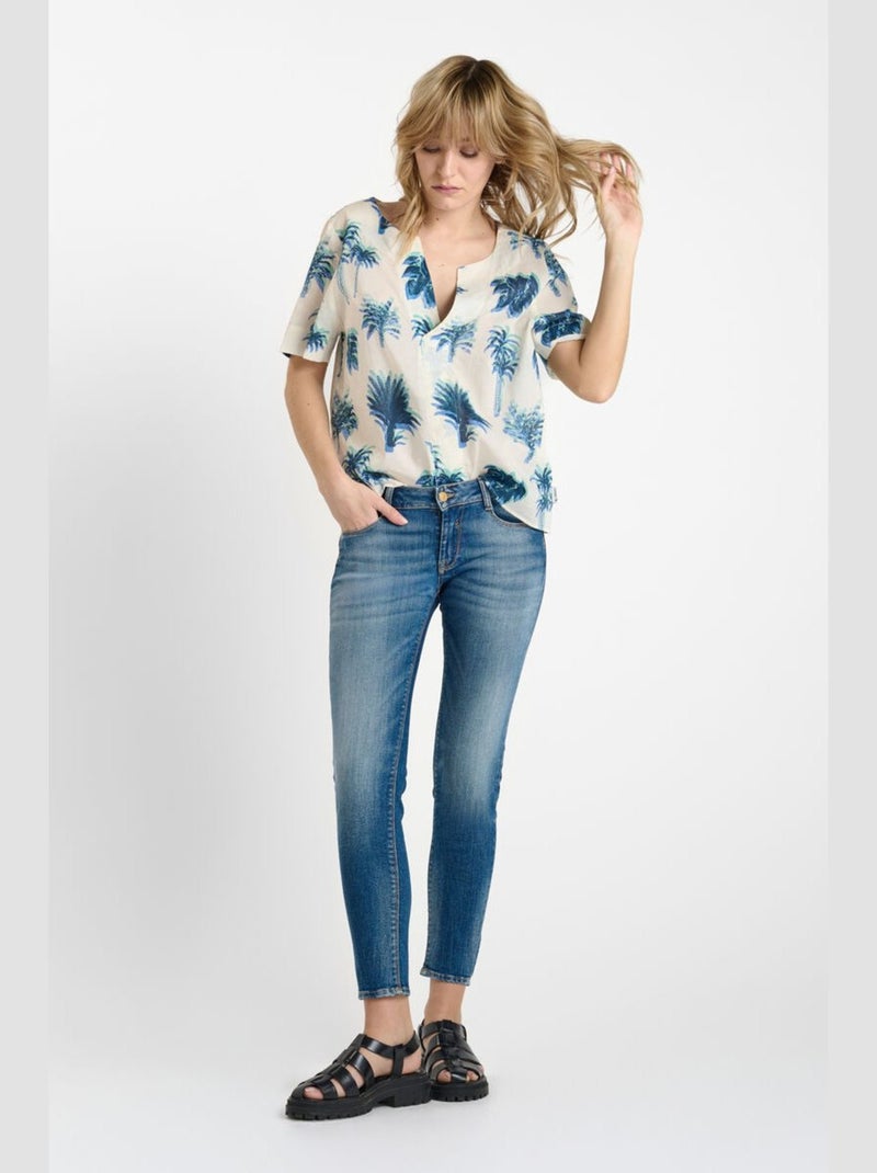 Top HOPE 'Le Temps Des Cerises' Bleu - Kiabi