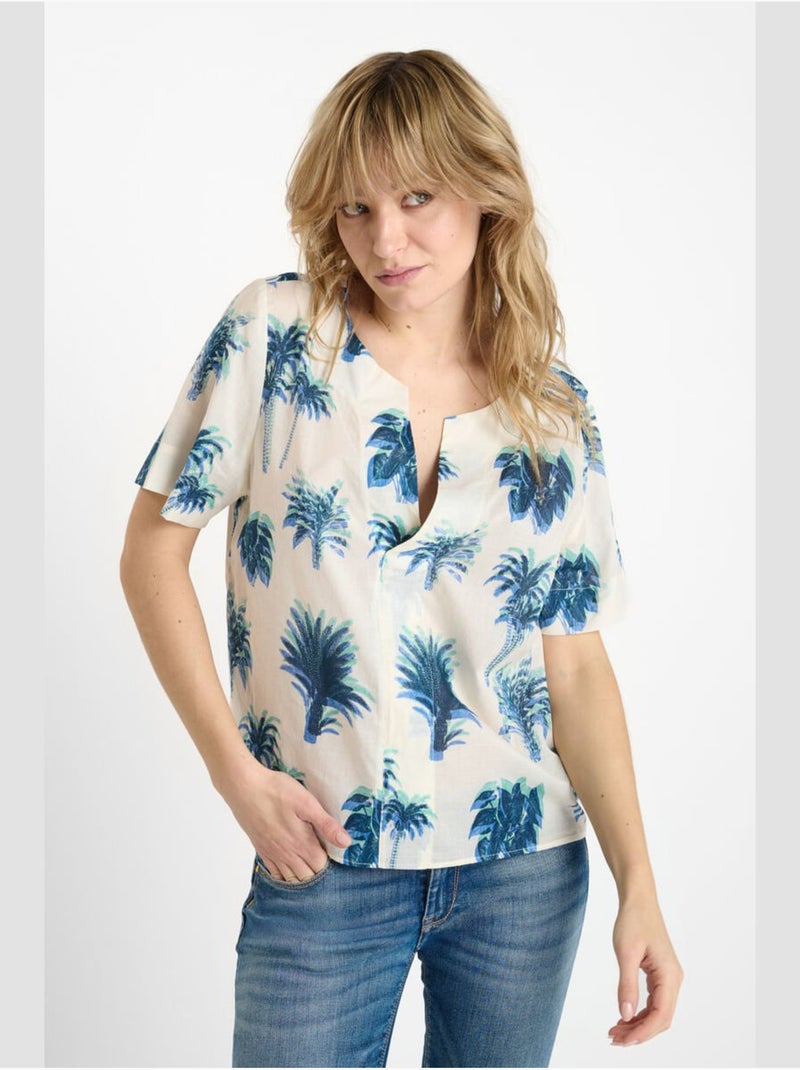 Top hope 'le temps des cerises' Bleu - Kiabi