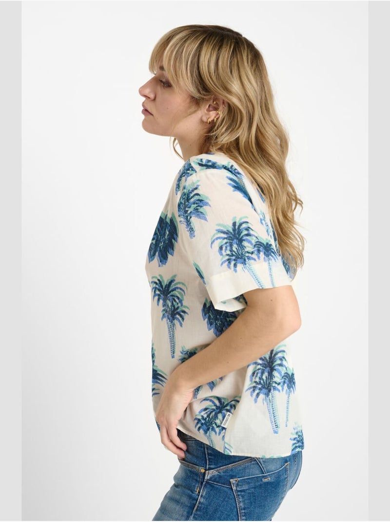 Top hope 'le temps des cerises' Bleu - Kiabi