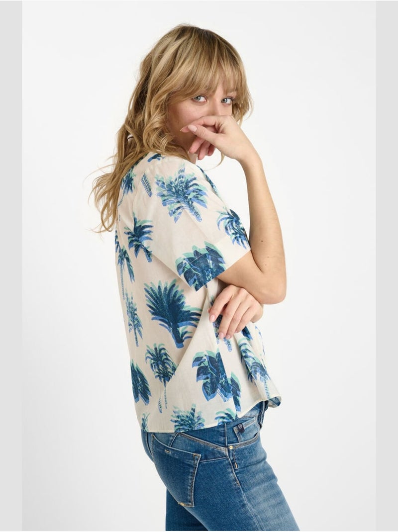 Top hope 'le temps des cerises' Bleu - Kiabi