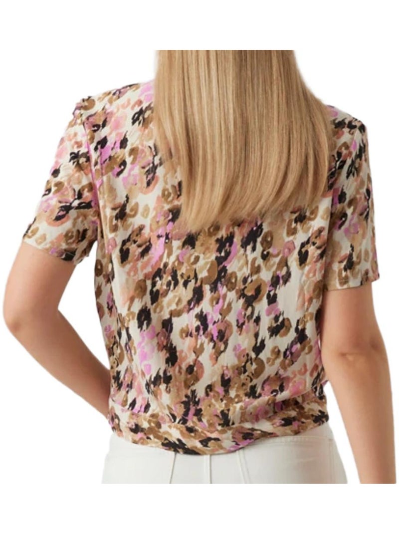 Top Imprimé Femme Vero Moda Beige - Kiabi