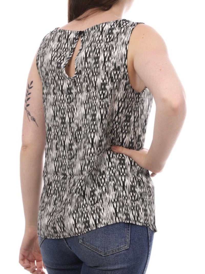 Top Imprimé Femme Vero Moda Noir Blanc - Kiabi