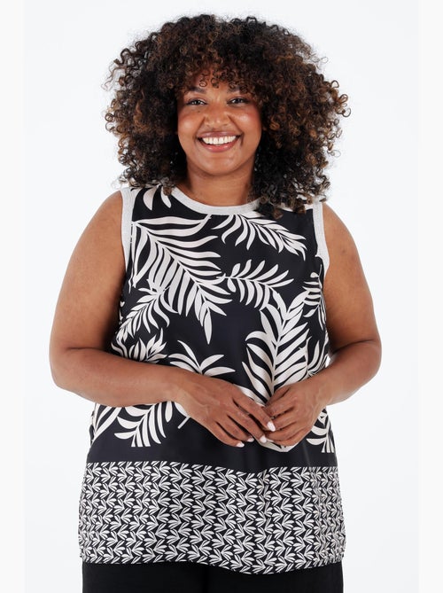 Top imprimé feuillage PAPRIKA - Kiabi