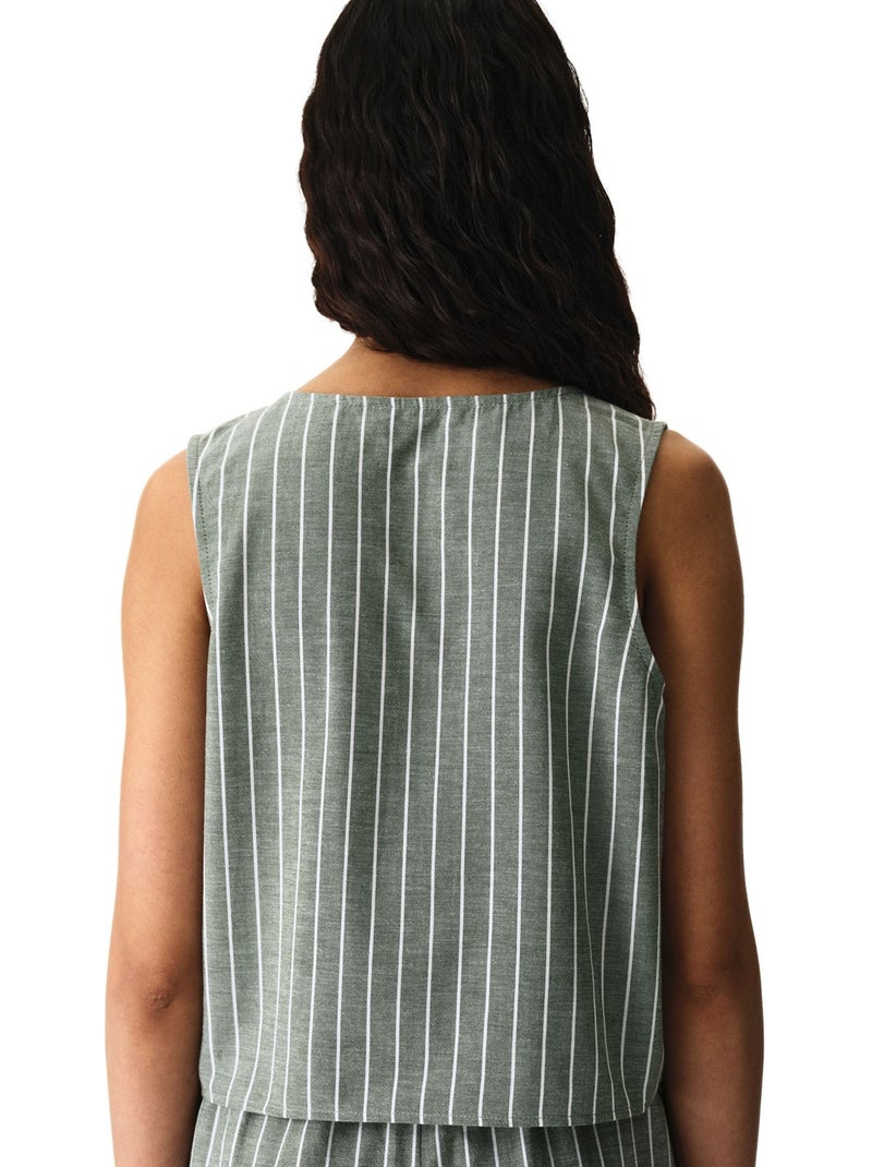 Top iris penti Vert - Kiabi