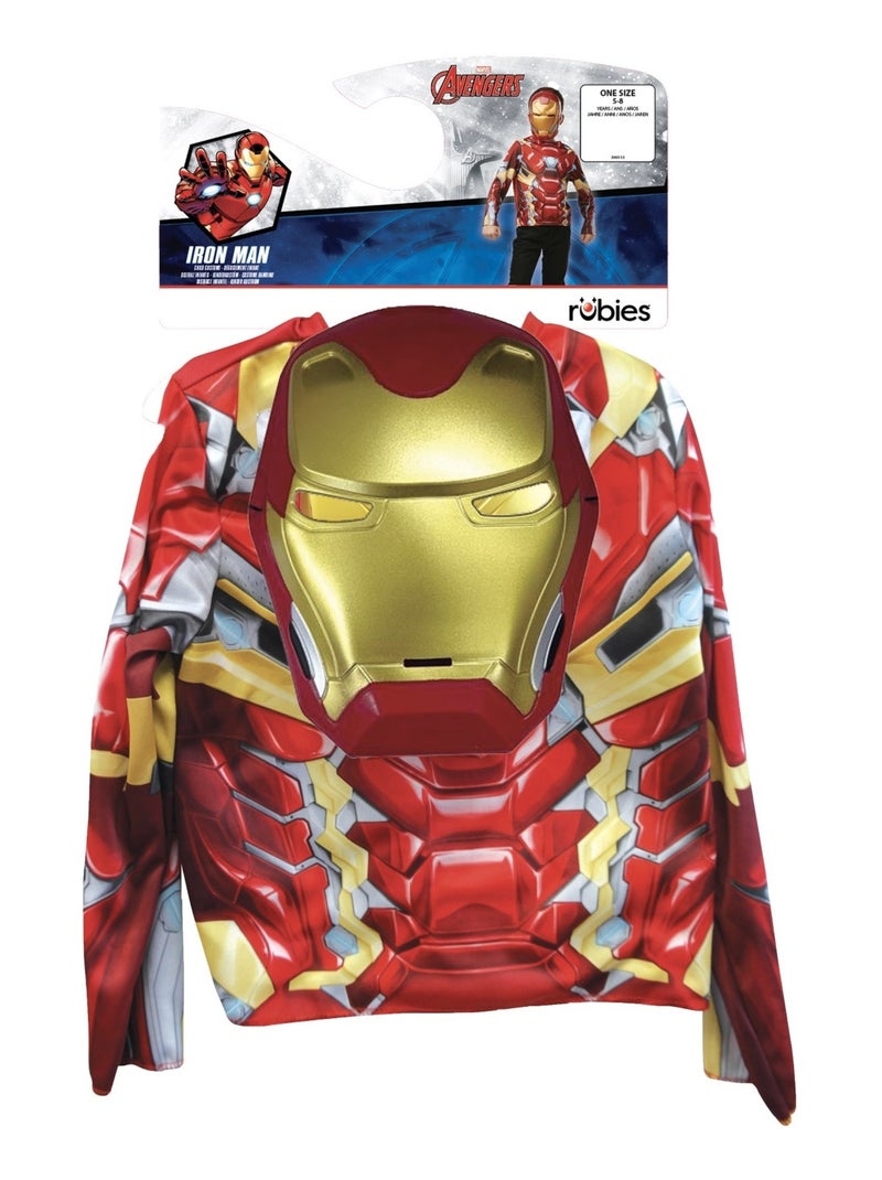 Top Iron Man avec masque Rouge - Kiabi