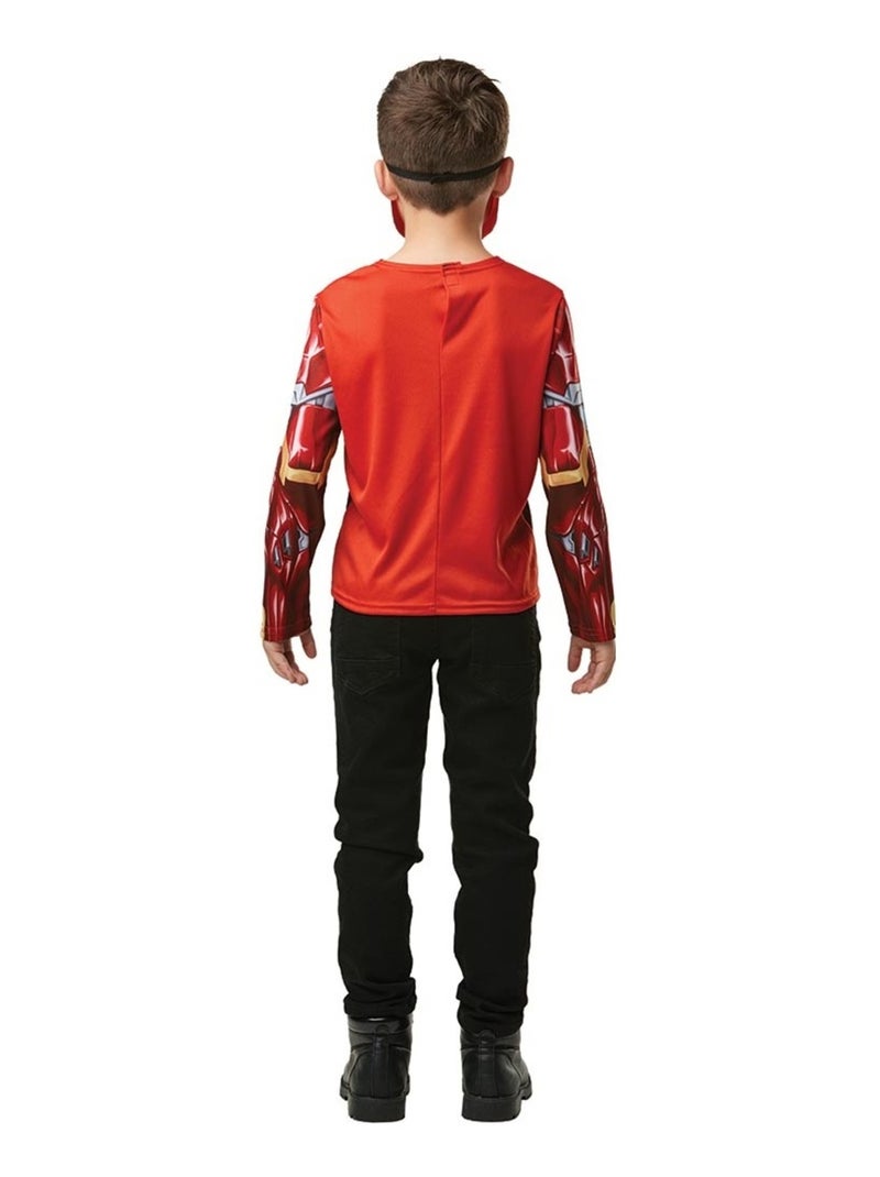 Top Iron Man avec masque Rouge - Kiabi