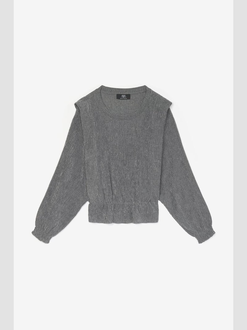 Top ITALGI 'Le Temps Des Cerises' Gris - Kiabi