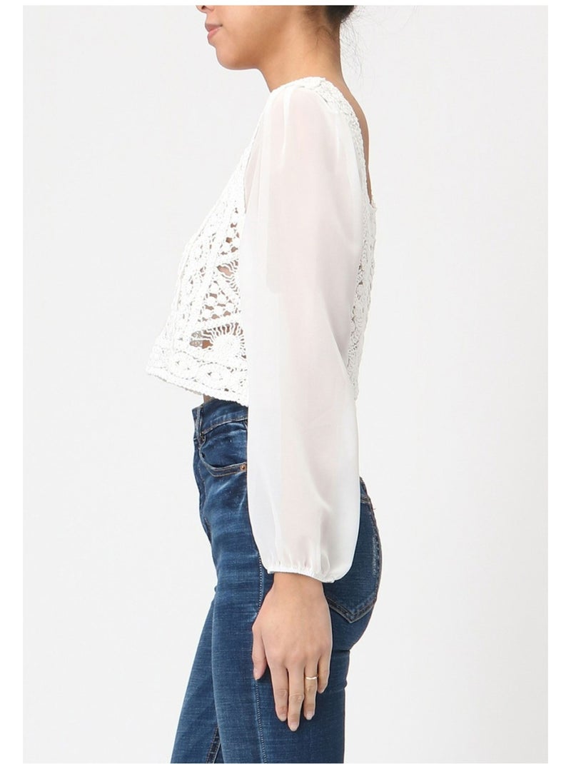 Top Kebello Blanc - Kiabi