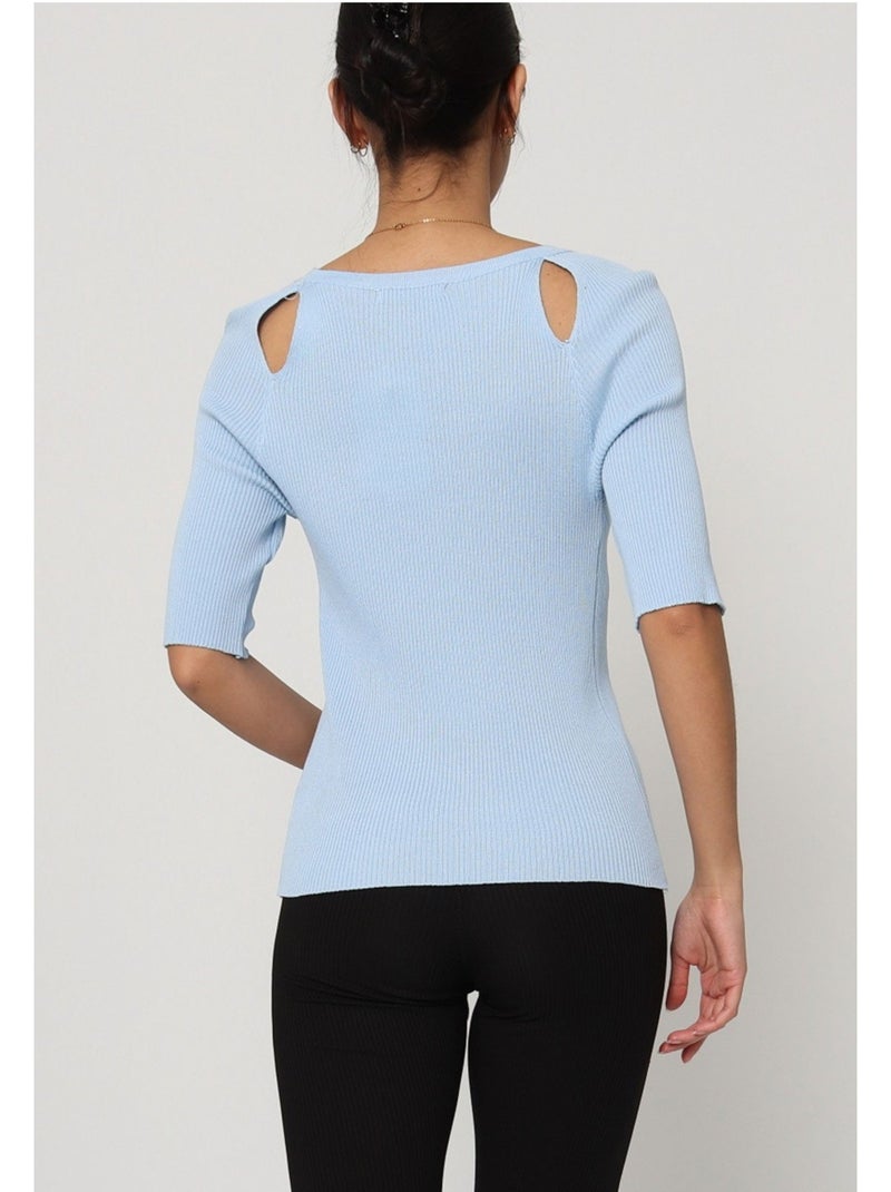 Top Kebello Bleu ciel - Kiabi