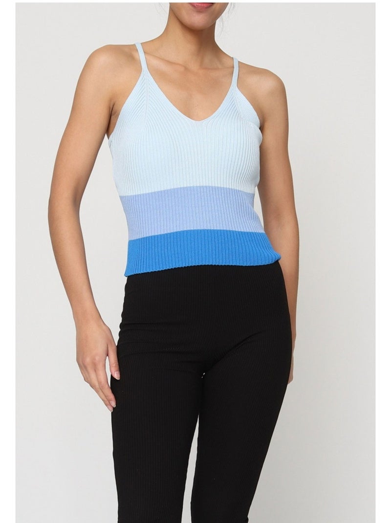 Top Kebello Bleu - Kiabi