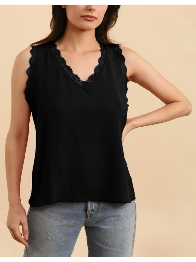 Top Kebello Noir Noir - Kiabi