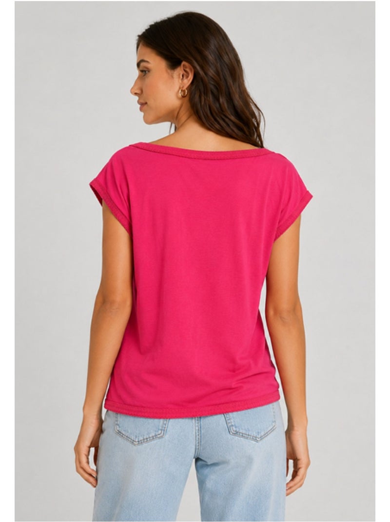 Top Kebello Rose fushia - Kiabi