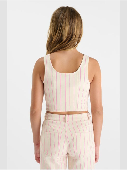Top LAIFGI en jeans 'Le Temps Des Cerises' - Kiabi