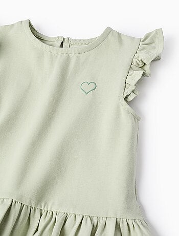 Top + Legging Côtelé Floral