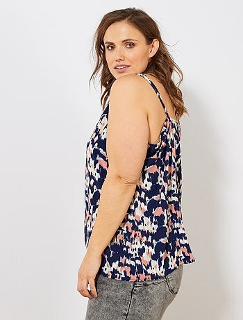 Top lingerie imprimé - Kiabi
