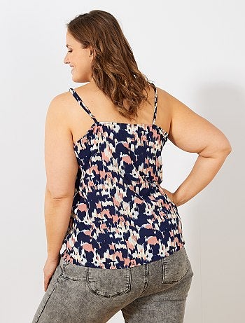 Top lingerie imprimé - Kiabi