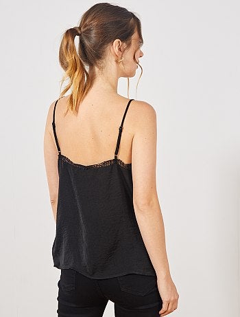 Top lingerie orné de dentelle - Kiabi