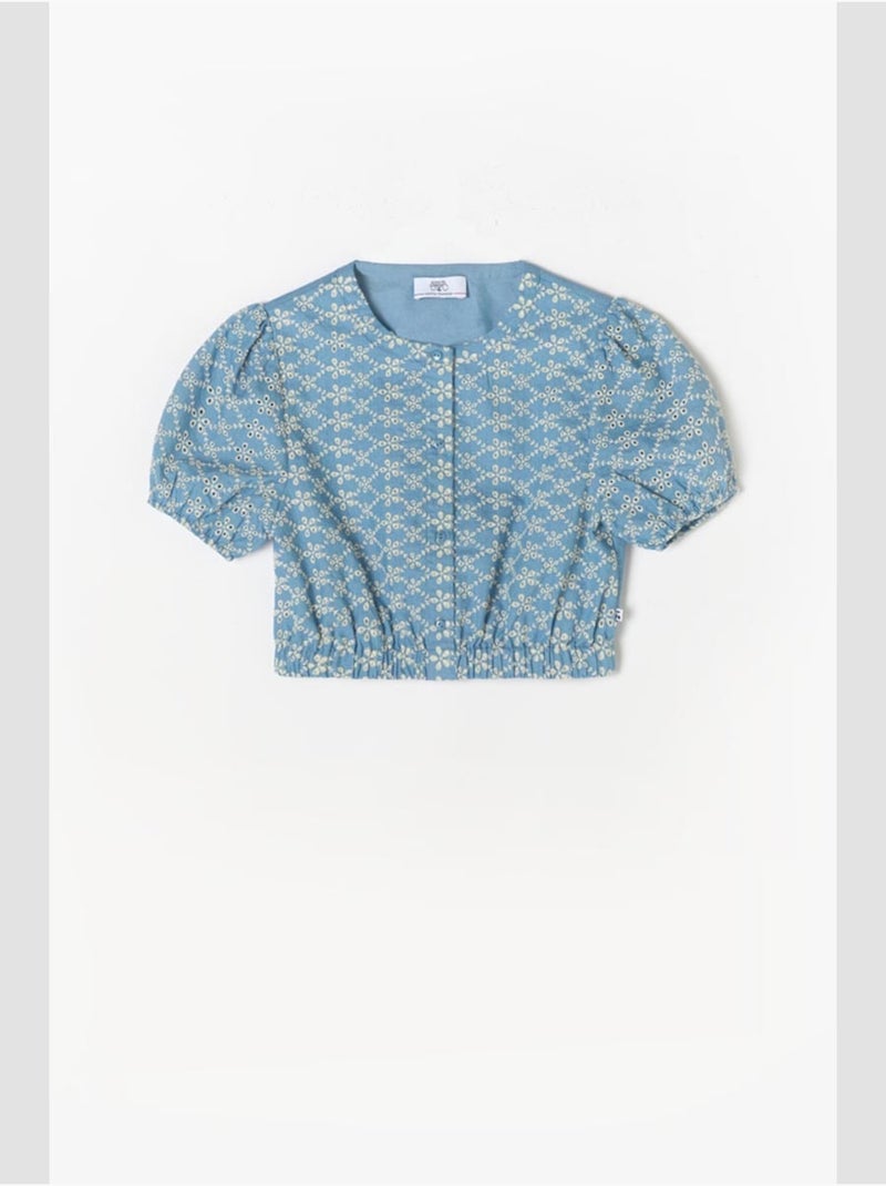 Top LOICIAGI 'Le Temps Des Cerises' Bleu - Kiabi