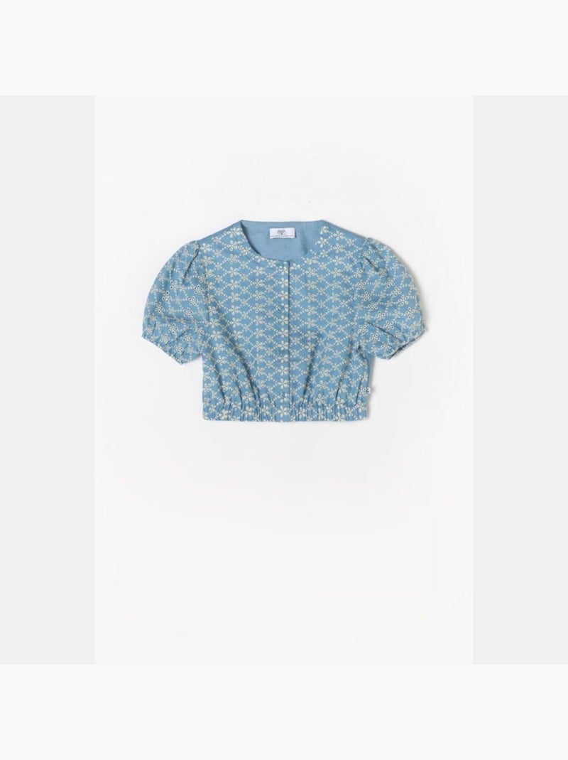 Top LOICIAGI 'Le Temps Des Cerises' Bleu - Kiabi