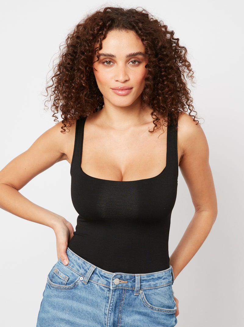 Top long Indie - RougeGorge Lingerie Noir - Kiabi