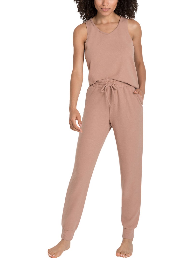 Top loungewear Strick Beige - Kiabi