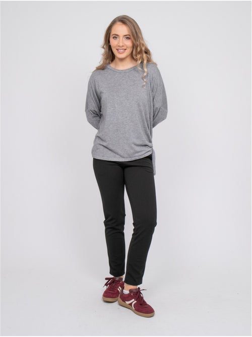 Top maille fine lien à nouer fenella - Kiabi