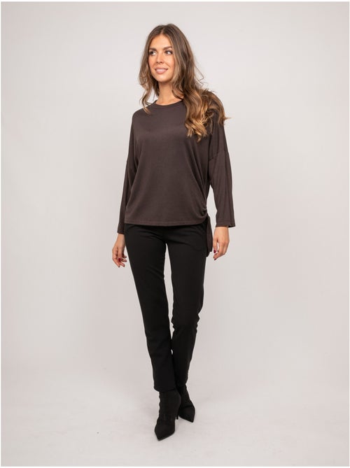 Top maille fine lien à nouer fenella - Kiabi