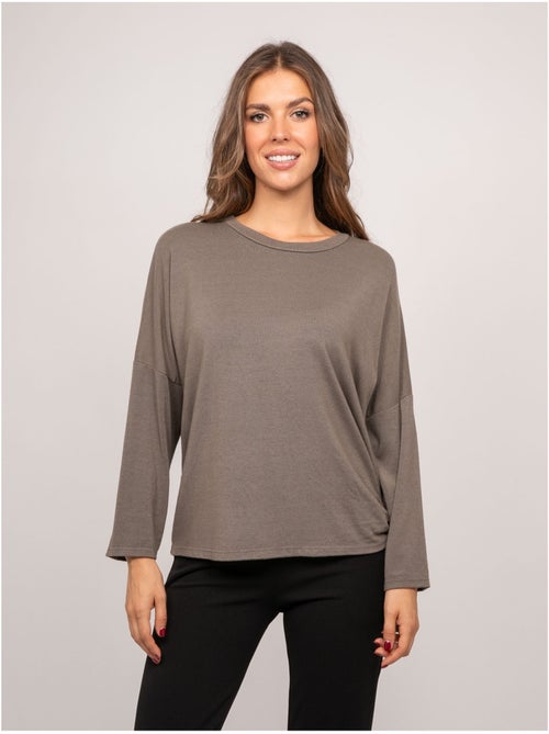 Top maille fine lien à nouer fenella - Kiabi